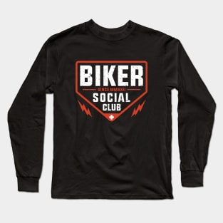 Biker Social Club Long Sleeve T-Shirt